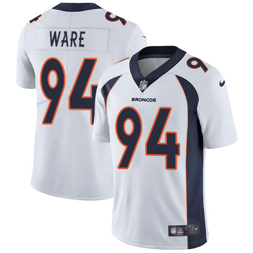Denver Broncos #94 DeMarcus Ware White Youth Stitched Vapor Untouchable Limited Jersey Youth