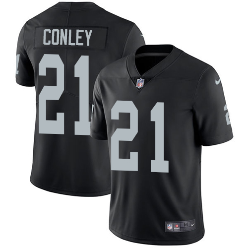 Las Vegas Raiders #21 Gareon Conley Black Team Color Youth Stitched Vapor Untouchable Limited Jersey Youth