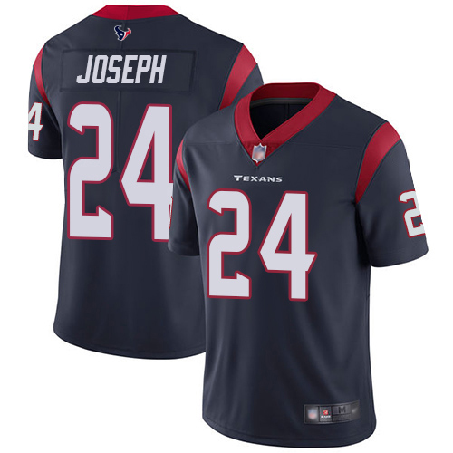 Houston Texans #24 Johnathan Joseph Navy Blue Team Color Youth Stitched Vapor Untouchable Limited Jersey Youth