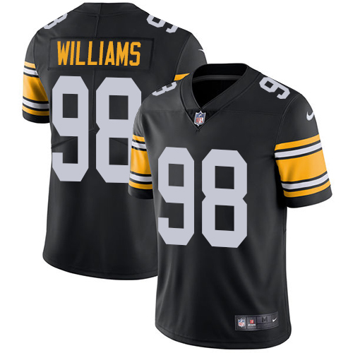 Pittsburgh Steelers #98 Vince Williams Black Alternate Youth Stitched Vapor Untouchable Limited Jersey Youth