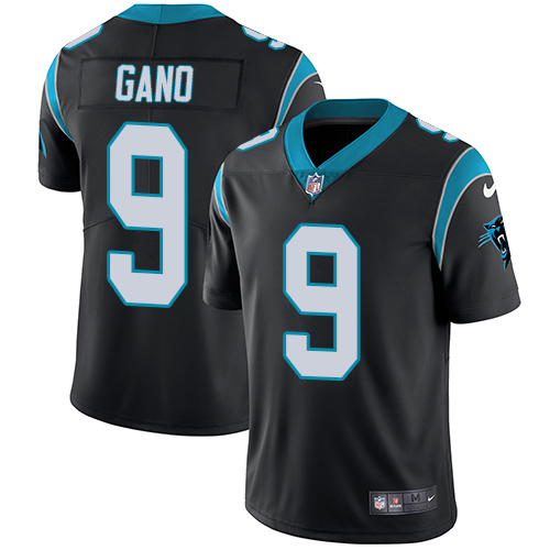 Carolina Panthers #9 Graham Gano Black Team Color Youth Stitched Vapor Untouchable Limited Jersey Youth