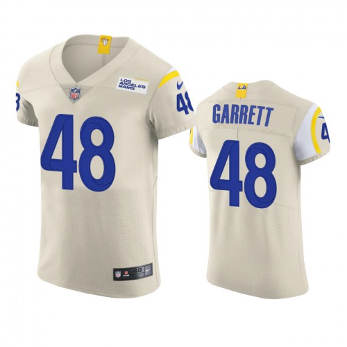 Los Angeles Los Angeles Rams #48 Chris Garrett Men's Vapor Elite Player Jersey - Bone Men's