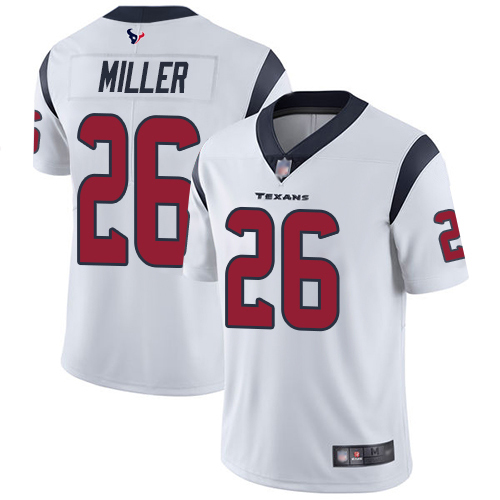 Houston Texans #26 Lamar Miller White Youth Stitched Vapor Untouchable Limited Jersey Youth