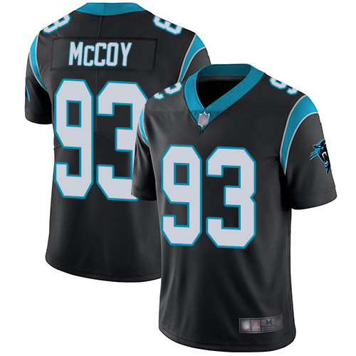 Carolina Panthers #93 Gerald McCoy Black Team Color Men's Stitched Vapor Untouchable Limited Jersey Men's