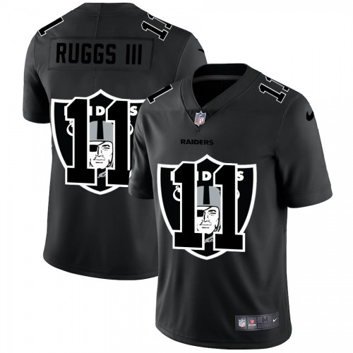 Las Vegas Las Vegas Raiders #11 Henry Ruggs III Men's Team Logo Dual Overlap Limited Jersey Black Men's