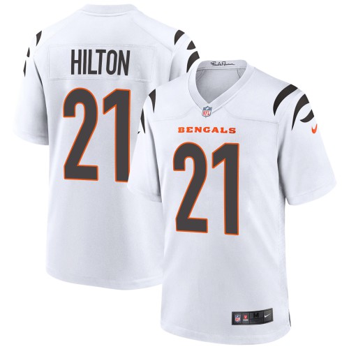 Cincinnati Cincinnati Bengals #21 Mike Hilton White Alternate Game Jersey Men's
