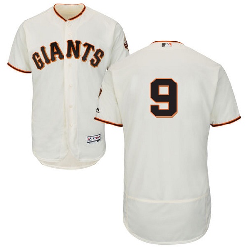 San Francisco Giants #9 Matt Williams Cream Flexbase Authentic Collection Stitched Jersey Men's