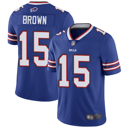 Buffalo Bills #15 John Brown Royal Blue Team Color Youth Stitched Vapor Untouchable Limited Jersey Youth