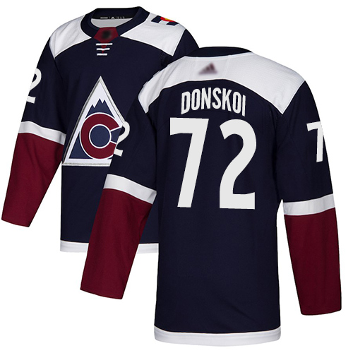 Adidas Colorado Avalanche #72 Joonas Donskoi Navy Alternate Authentic Stitched Youth Jersey Youth