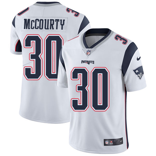 New England Patriots #30 Jason McCourty White Men's Stitched Vapor Untouchable Limited Jersey Men's