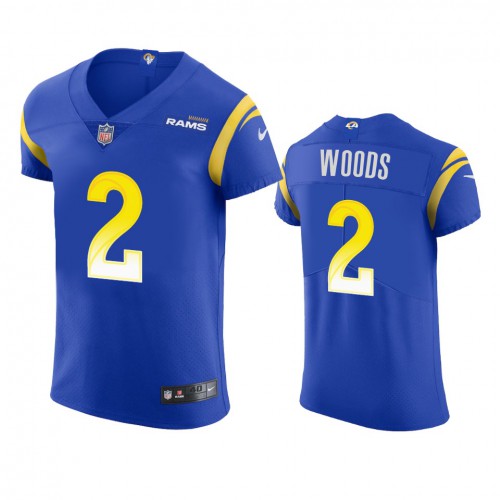 Los Angeles Los Angeles Rams #2 Robert Woods Men's Vapor Elite Player Jersey - Royal Men's