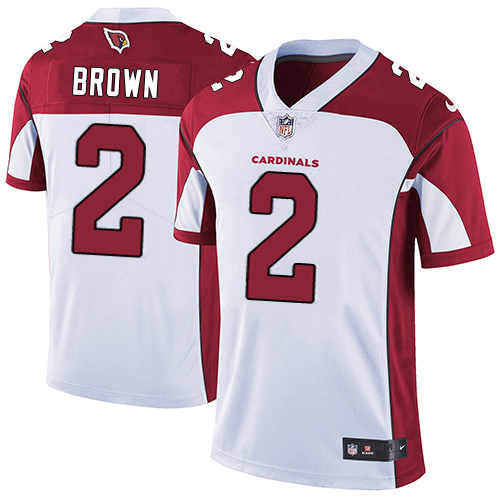 Cardinals #2 Marquise Brown White Youth Stitched Vapor Untouchable Limited Jersey