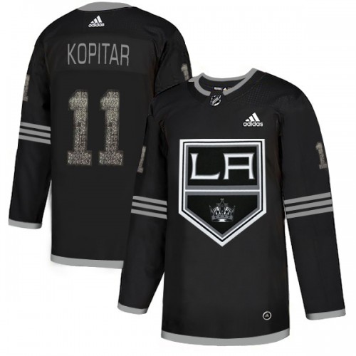 Adidas Los Angeles Kings #11 Anze Kopitar Black Authentic Classic Stitched Jersey Men's
