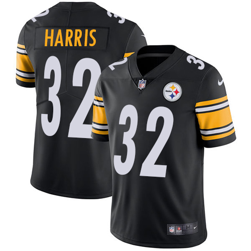 Steelers #32 Franco Harris Black Team Color Youth Stitched Vapor Untouchable Limited Jersey