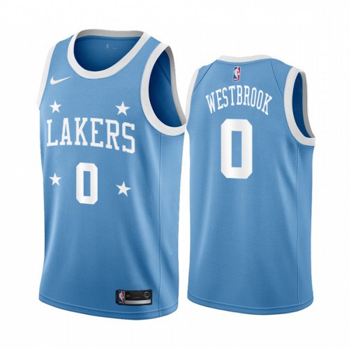 Los Angeles Lakers #0 Russell Westbrook Womens Blue Minneapolis All-Star Classic Jersey Womens