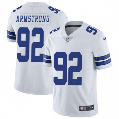 Dallas Cowboys #92 Dorance Armstrong White Men's Stitched Vapor Untouchable Limited Jersey Men's