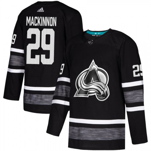 Adidas Colorado Avalanche #29 Nathan MacKinnon Black Authentic 2019 All-Star Stitched Youth Jersey Youth