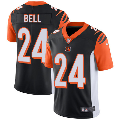 Cincinnati Bengals #24 Vonn Bell Black Team Color Men's Stitched Vapor Untouchable Limited Jersey Men's