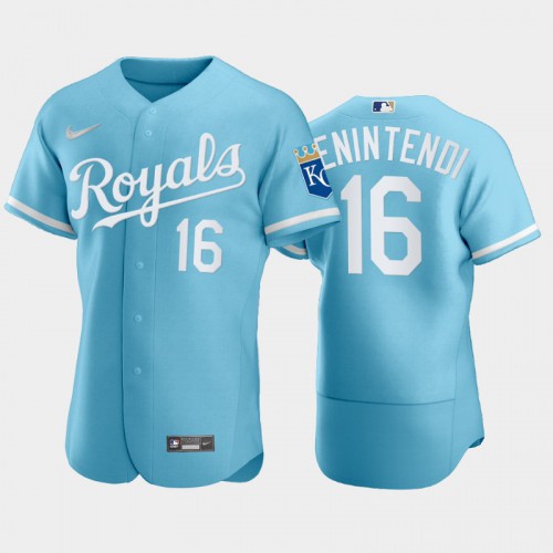 Kansas City Kansas City Royals #16 Andrew Benintendi Men's Powder Blue 2022 Authentic Jersey Men's