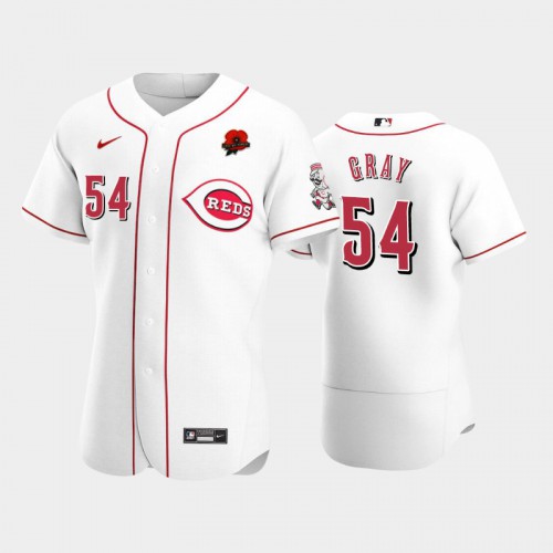 Cincinnati Cincinnati Reds #54 Sonny Gray Men's Authentic 2021 Memorial Day Jersey - White Men's
