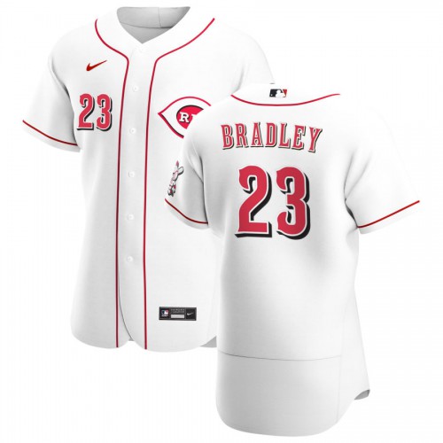 Cincinnati Cincinnati Reds #23 Archie Bradley Men's White Home 2020 Authentic Player Jersey Men's