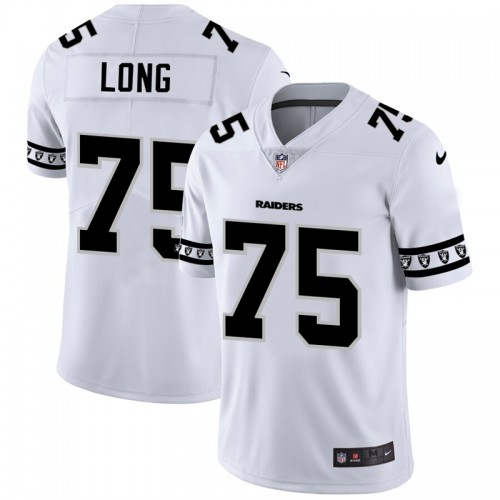 Las Vegas Las Vegas Raiders #75 Howie Long White Team Logo Vapor Limited Jersey Men's
