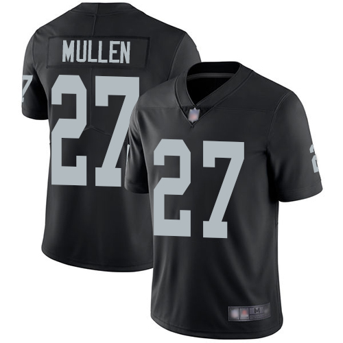 Las Vegas Raiders #27 Trayvon Mullen Black Team Color Youth Stitched Vapor Untouchable Limited Jersey Youth
