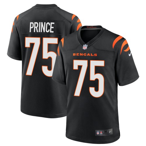 Cincinnati Cincinnati Bengals #75 Isaiah Prince Black Alternate Game Jersey Men's