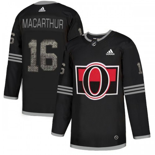 Adidas Ottawa Senators #16 Clarke MacArthur Black_1 Authentic Classic Stitched Jersey Men's