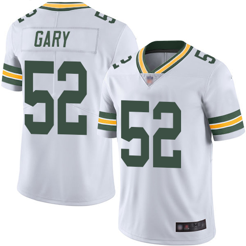 Green Bay Packers #52 Rashan Gary White Men's Stitched Vapor Untouchable Limited Jersey Men's