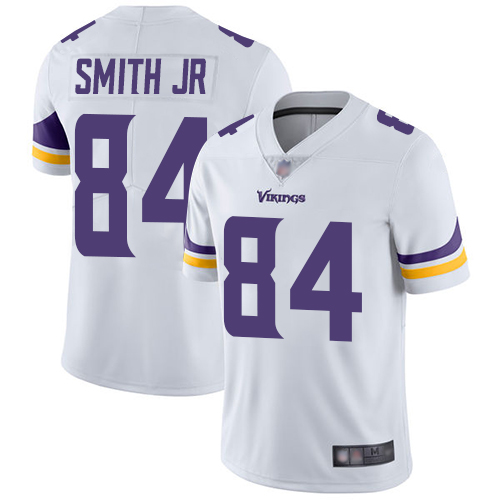 Minnesota Vikings #84 Irv Smith Jr. White Youth Stitched Vapor Untouchable Limited Jersey Youth