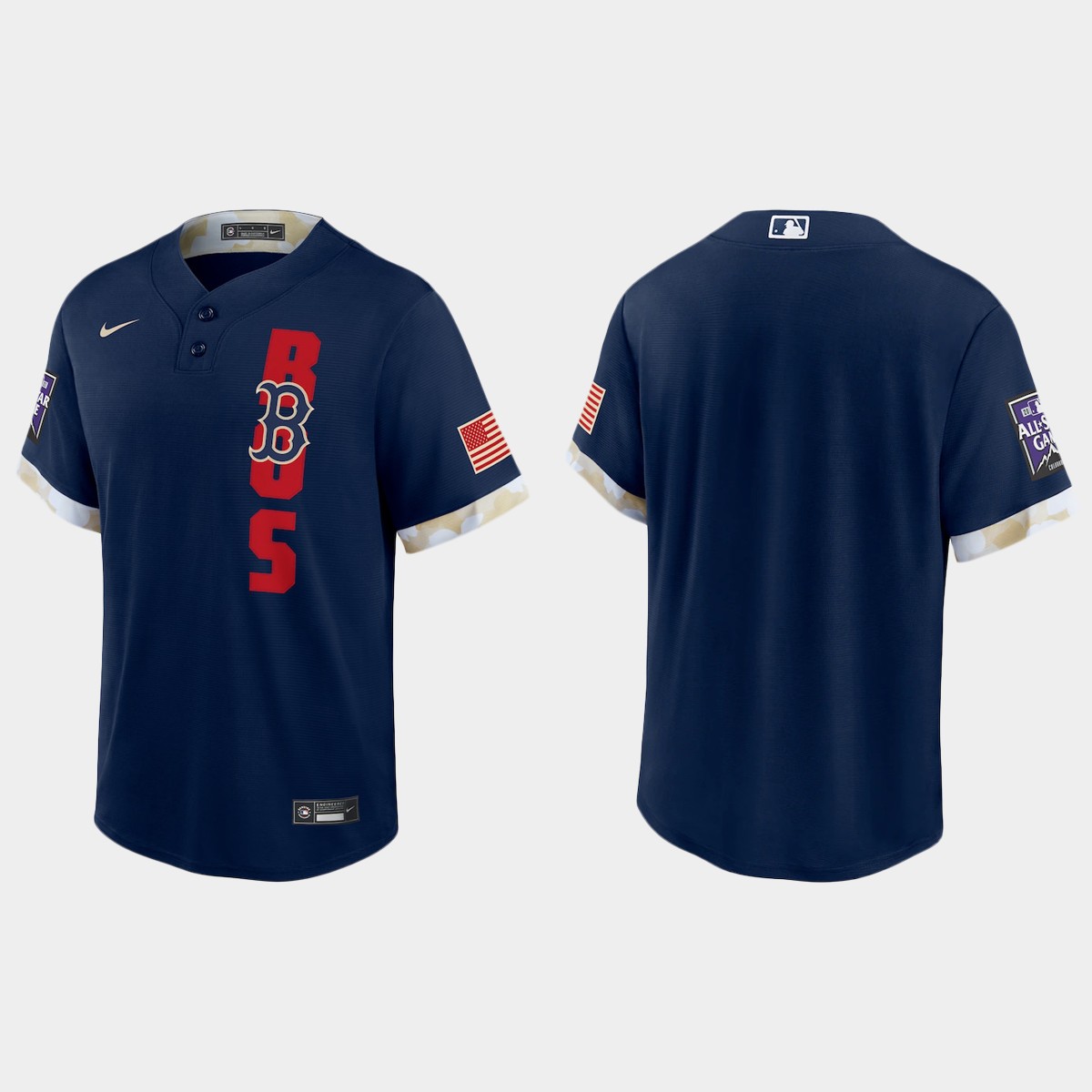 Boston Red Sox 2021 All Star Game Fan's Version Navy Jersey