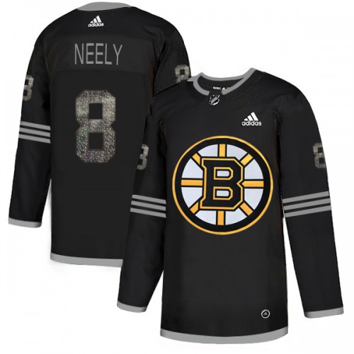 Adidas Boston Bruins #8 Cam Neely Black Authentic Classic Stitched Jersey Men's