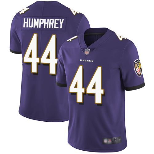 Baltimore Ravens #44 Marlon Humphrey Purple Team Color Youth Stitched Vapor Untouchable Limited Jersey Youth