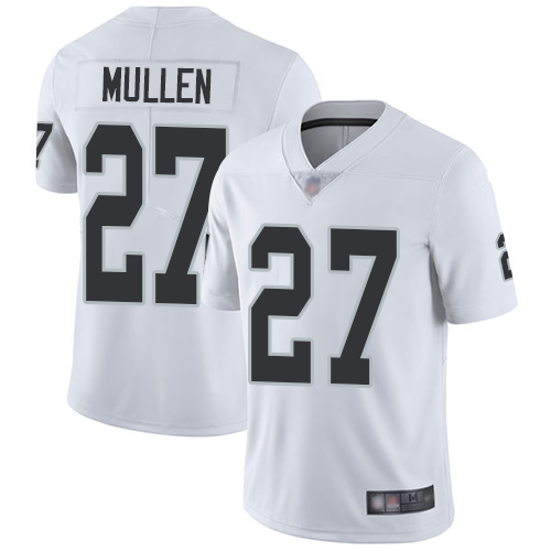 Las Vegas Raiders #27 Trayvon Mullen White Youth Stitched Vapor Untouchable Limited Jersey Youth