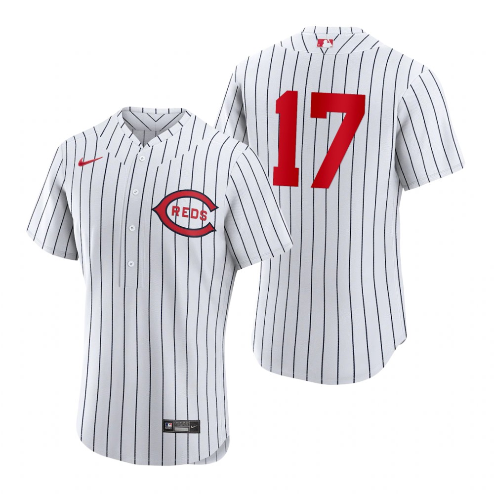 Cincinnati Reds #17 Kyle Farmer Men's 2022 Field Of Dreams Authentic Jersey - White