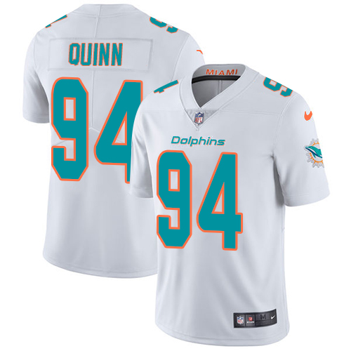 Miami Dolphins #94 Robert Quinn White Youth Stitched Vapor Untouchable Limited Jersey Youth