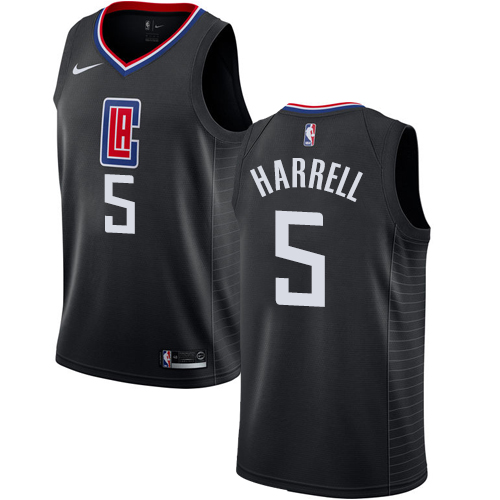 Los Angeles Clippers #5 Montrezl Harrell Black Womens Swingman Statement Edition Jersey Womens