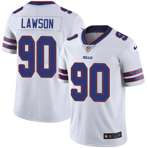 Buffalo Bills #90 Shaq Lawson White Youth Stitched Vapor Untouchable Limited Jersey Youth
