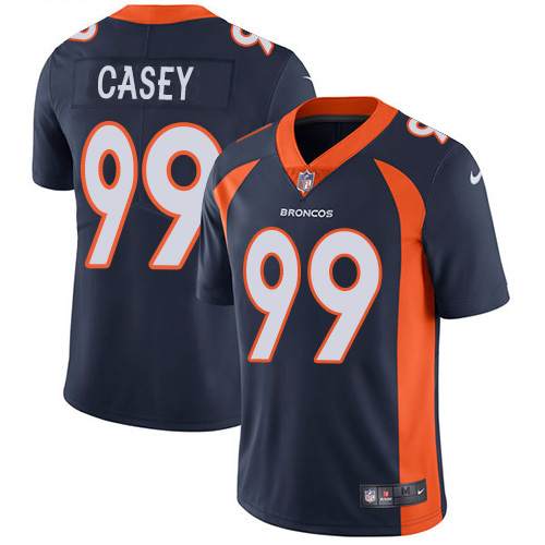 Denver Broncos #99 Jurrell Casey Navy Blue Alternate Youth Stitched Vapor Untouchable Limited Jersey Youth