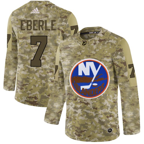 Adidas New York Islanders #7 Jordan Eberle Camo Authentic Stitched Jersey Men's