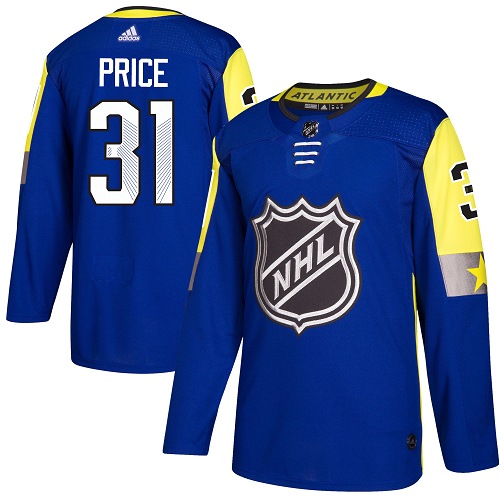 Adidas Montreal Canadiens #31 Carey Price Royal 2018 All-Star Atlantic Division Authentic Stitched Youth Jersey Youth