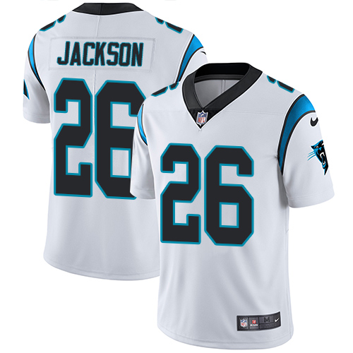 Carolina Panthers #26 Donte Jackson White Youth Stitched Vapor Untouchable Limited Jersey Youth