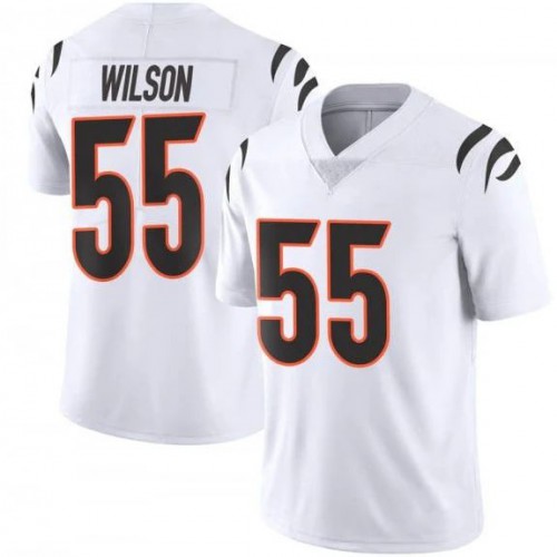 Cincinnati Cincinnati Bengals #55 Logan Wilson White Vapor Limited Jersey Men's