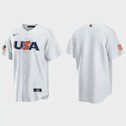 USA 2023 World Baseball Classic Replica Jersey – White