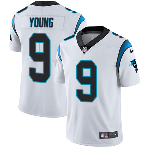 Panthers #9 Bryce Young White Youth Stitched Vapor Untouchable Limited Jersey