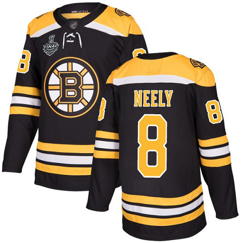 Adidas Boston Bruins #8 Cam Neely Black Home Authentic Stanley Cup Final Bound Youth Stitched Jersey Youth