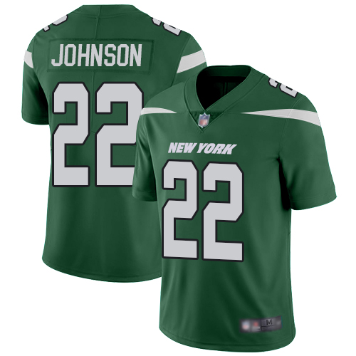 New York Jets #22 Trumaine Johnson Green Team Color Men's Stitched Vapor Untouchable Limited Jersey Men's