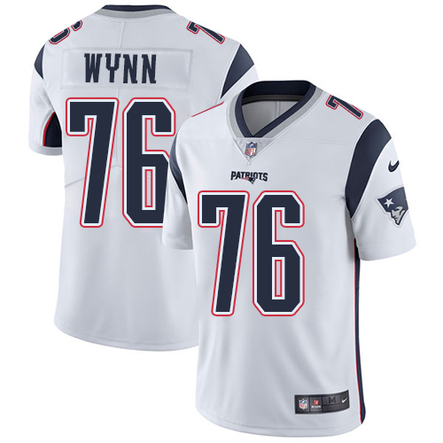 New England Patriots #76 Isaiah Wynn White Youth Stitched Vapor Untouchable Limited Jersey Youth