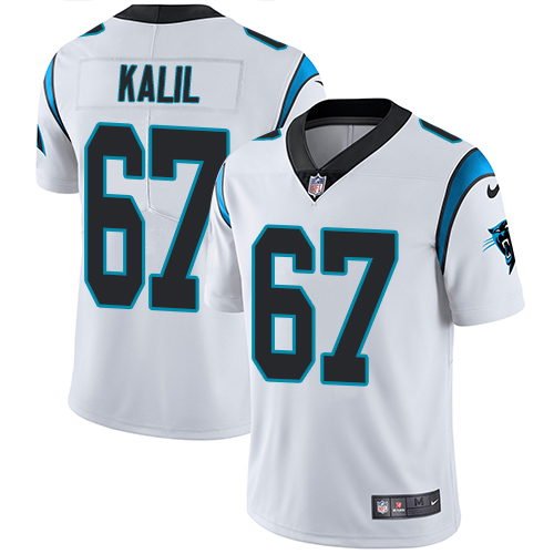 Carolina Panthers #67 Ryan Kalil White Men's Stitched Vapor Untouchable Limited Jersey Men's